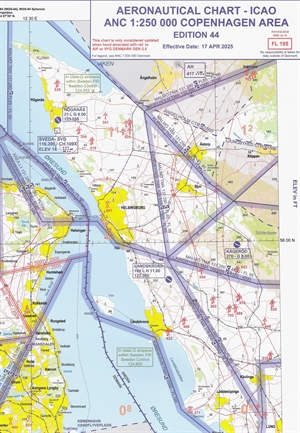 Copenhagen Area 1:250.000